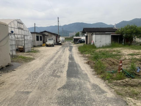 福山市箕島町、土地の画像です