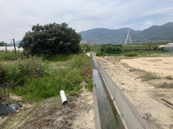 福山市箕島町、土地の画像です