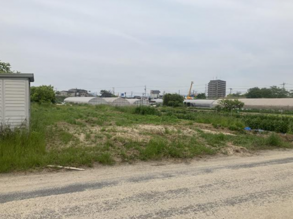 福山市箕島町、土地の画像です