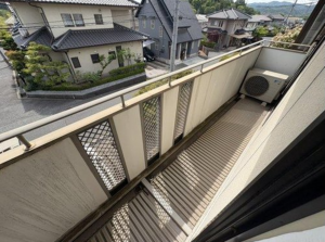 福山市明王台、中古一戸建てのバルコニー画像です