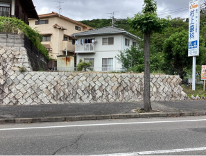 福山市久松台、土地の画像です