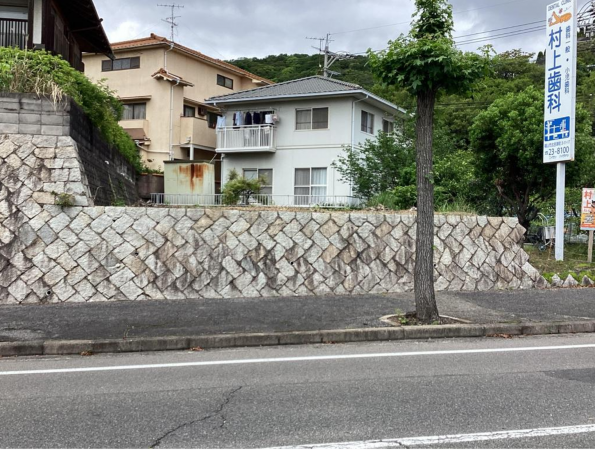 福山市久松台、土地の画像です