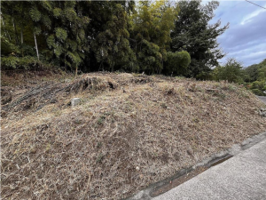 福山市蔵王町、土地の画像です