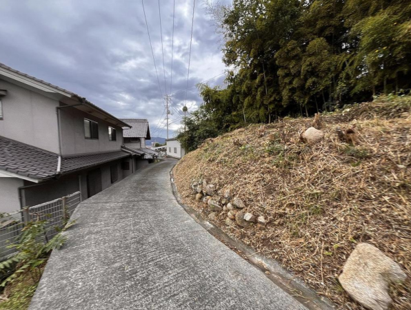 福山市蔵王町、土地の画像です