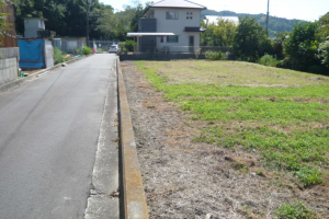 福山市瀬戸町大字地頭分、土地の画像です