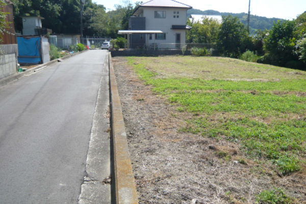 福山市瀬戸町大字地頭分、土地の画像です