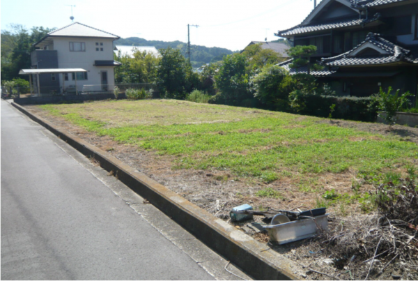 福山市瀬戸町大字地頭分、土地の画像です