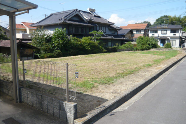 福山市瀬戸町大字地頭分、土地の画像です