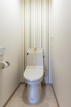 福山市野上町、マンションのトイレ画像です