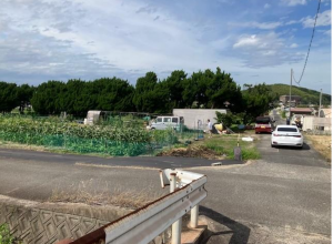 福山市箕島町、土地の画像です