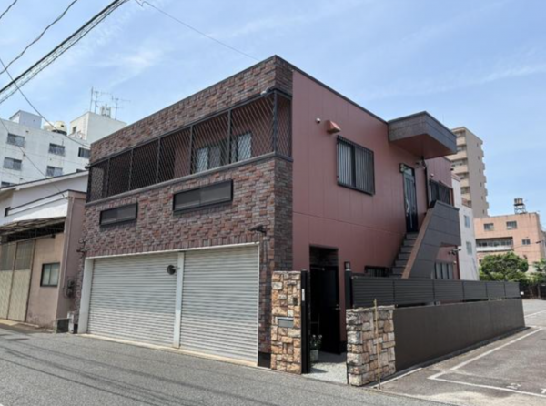 福山市松浜町、中古一戸建ての外観画像です