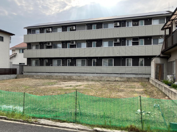 福山市川口町、土地の画像です