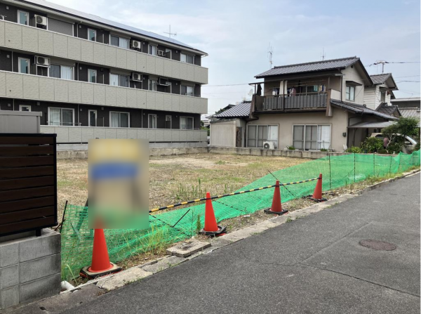 福山市川口町、土地の画像です