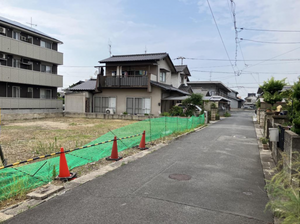 福山市川口町、土地の画像です