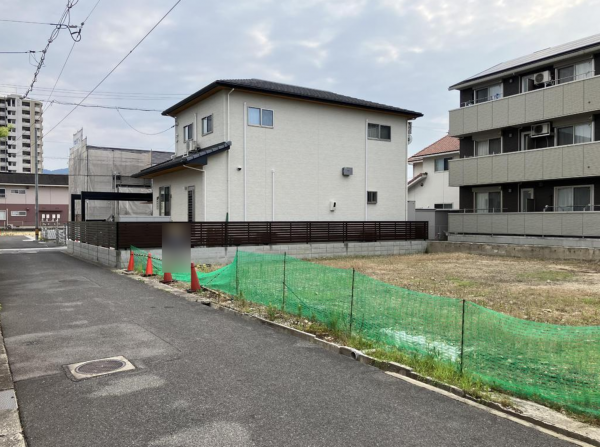福山市川口町、土地の間取り画像です