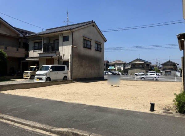 福山市多治米町、土地の画像です