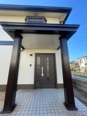 福山市大谷台、中古一戸建ての外観画像です