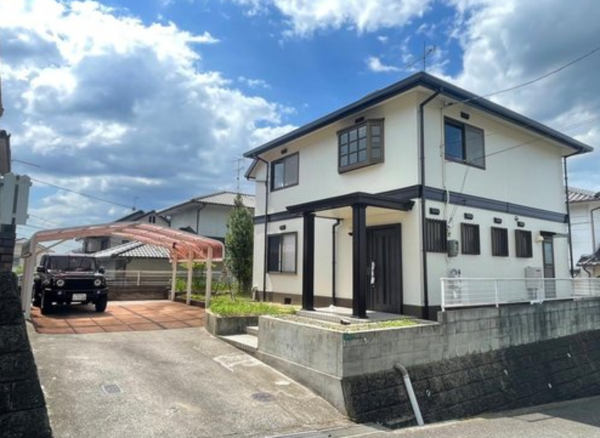 福山市大谷台、中古一戸建ての外観画像です