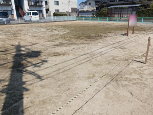 福山市多治米町、土地の画像です