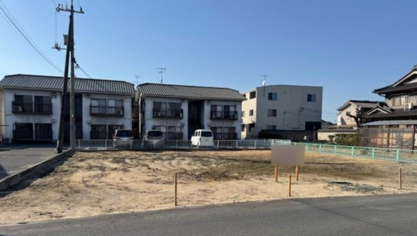 福山市多治米町、土地の画像です