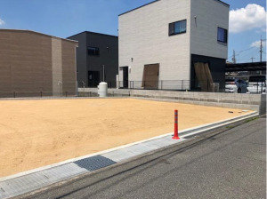 福山市山手町、土地の画像です