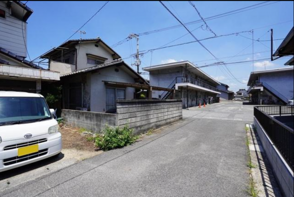 福山市川口町、土地の画像です