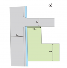 福山市瀬戸町大字山北、土地の画像です