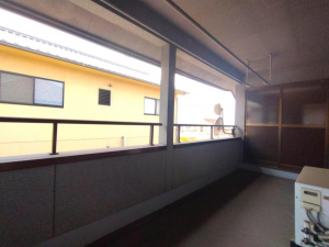 福山市明王台、中古一戸建てのバルコニー画像です