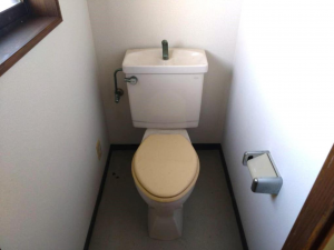 福山市明王台、中古一戸建てのトイレ画像です