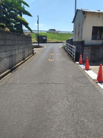 福山市山手町、土地の画像です