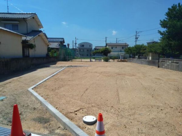 福山市山手町、土地の画像です