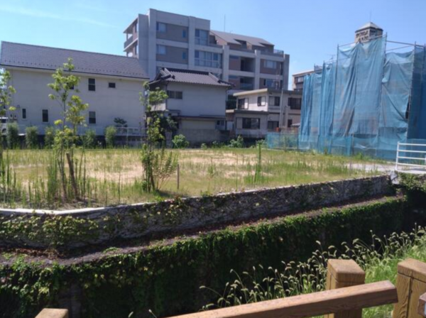 福山市丸之内、土地の画像です