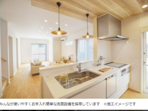 福山市御船町、新築一戸建ての画像です
