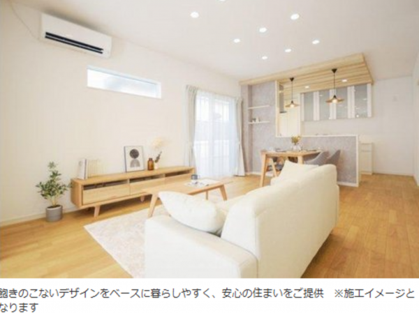 福山市御船町、新築一戸建ての画像です