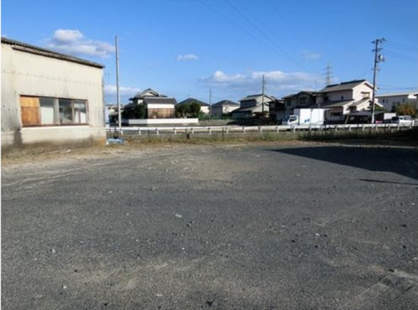 福山市山手町、土地の画像です