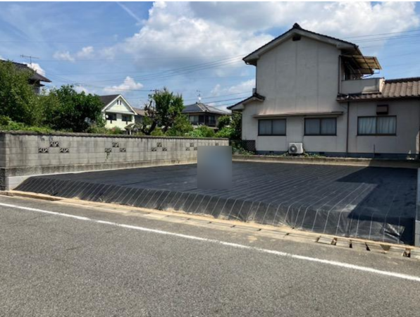 福山市山手町、土地の画像です