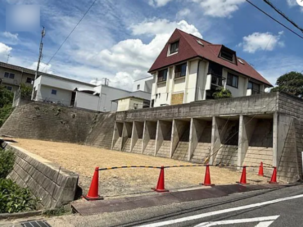 福山市高美台、土地の画像です
