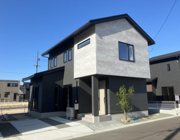 福山市水呑町、新築一戸建ての画像です