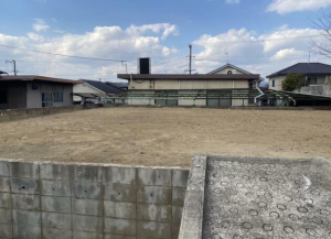 福山市幕山台、土地の画像です