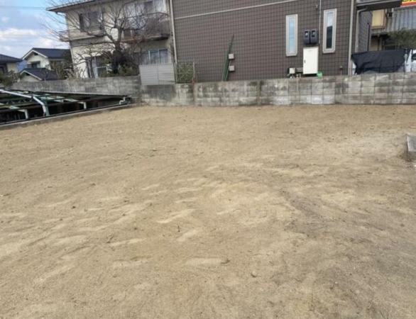 福山市幕山台、土地の画像です