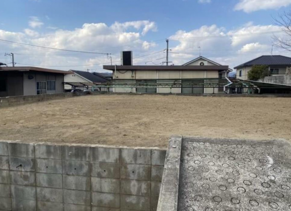 福山市幕山台、土地の画像です