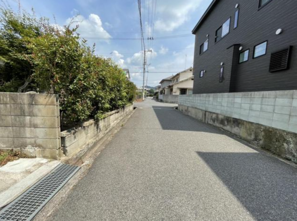 福山市伊勢丘、土地の画像です