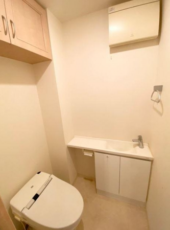 福山市西桜町、マンションのトイレ画像です