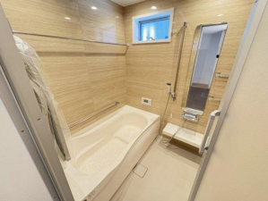 福山市新涯町、中古一戸建ての風呂画像です