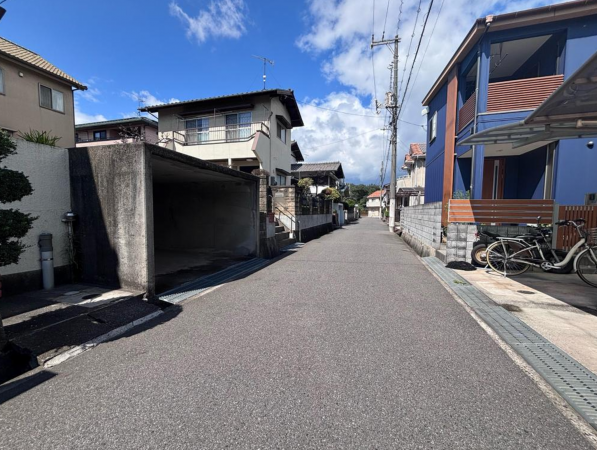 福山市伊勢丘、土地の画像です
