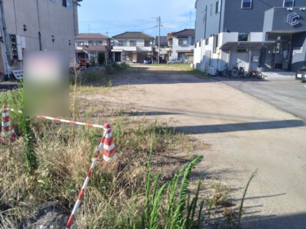 福山市西新涯町、土地の間取り画像です