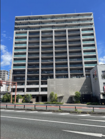 福山市東桜町、マンションの画像です