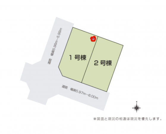 福山市川口町、新築一戸建ての画像です