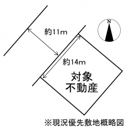 福山市幕山台、中古一戸建ての間取り画像です