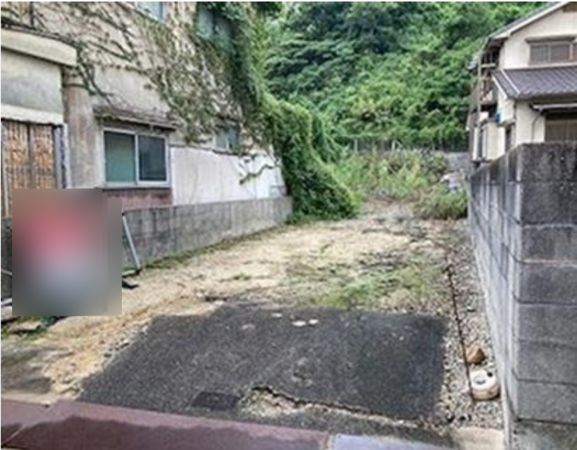 福山市鞆町後地、土地の画像です